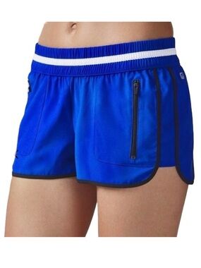 Fabletics Blue Tyson Shorts Size Small